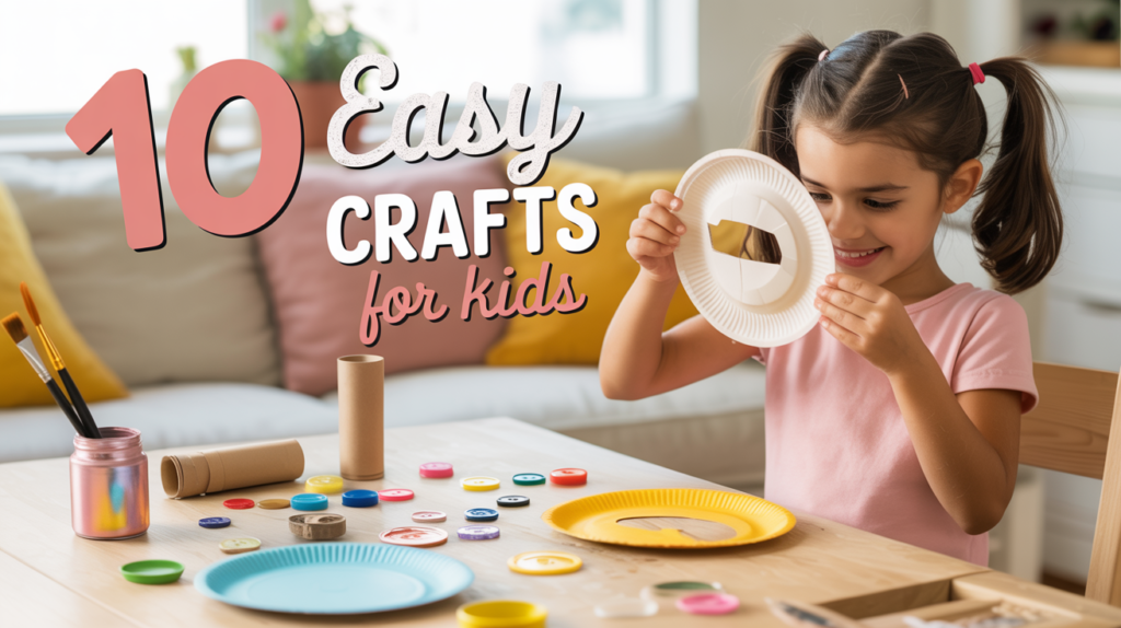 10 easy crafts for kids