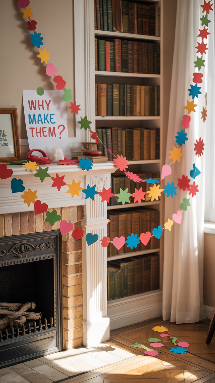 diy paper garland