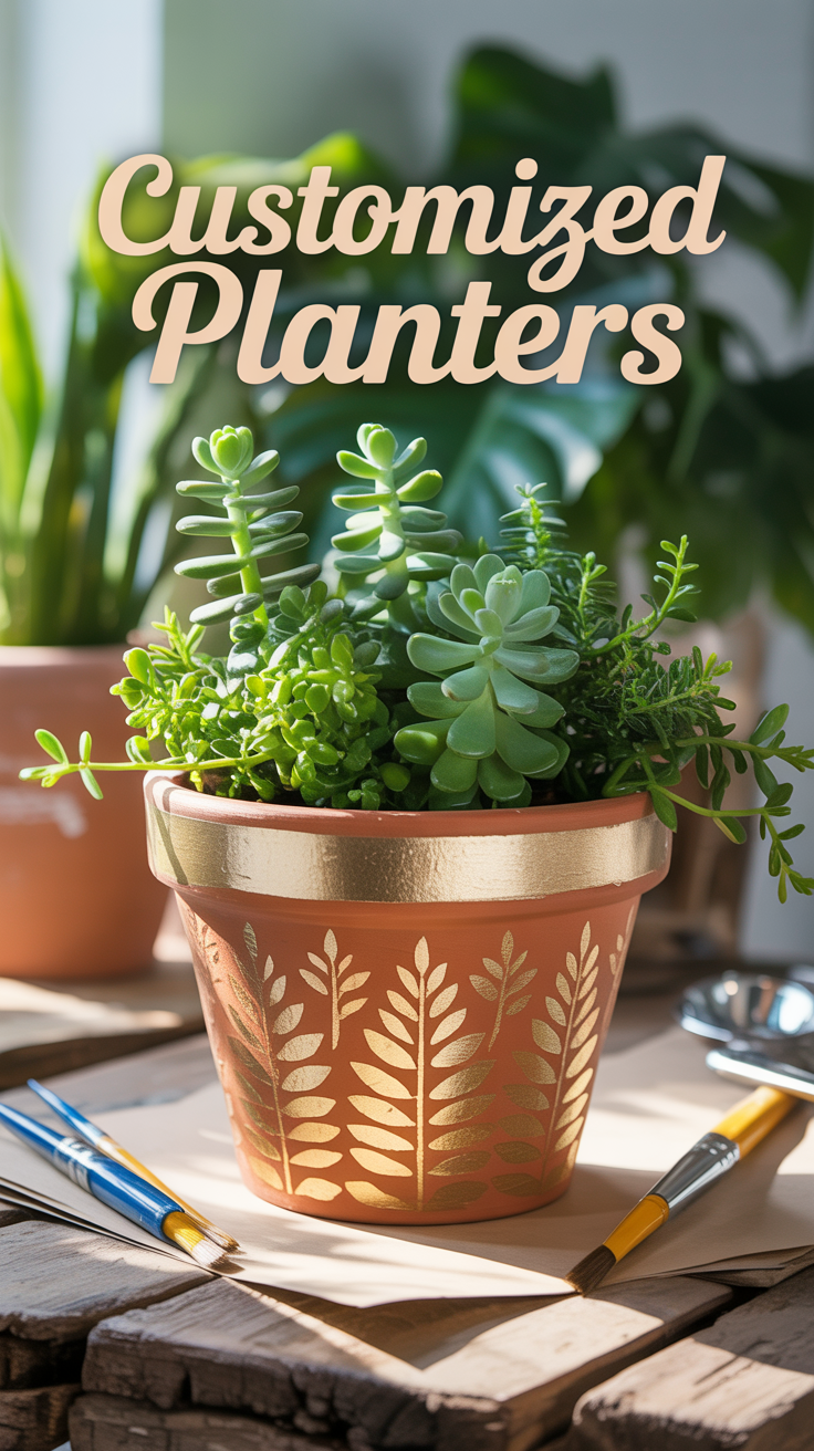diy customized planters