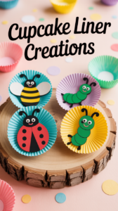 cupcake liner creations 