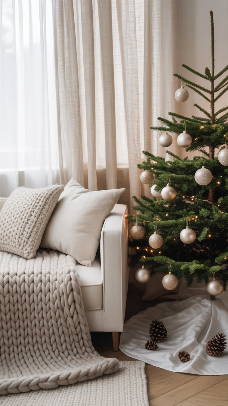 Neutral Color Palette for Christmas Decor 