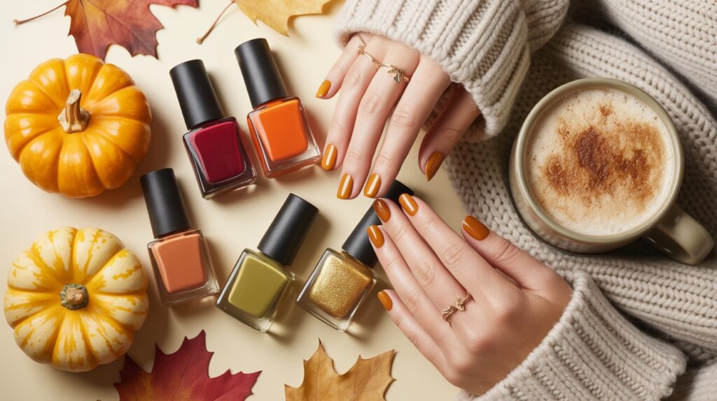 Thanksgiving nail art ideas