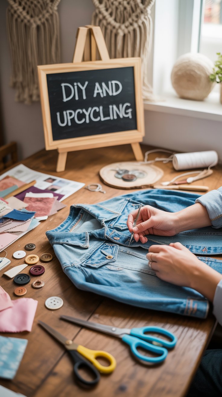 How to Incorporate – “DIY and Upcycling”