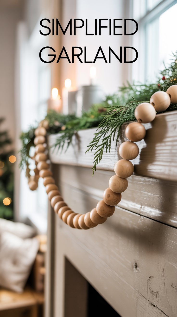 Simplified Garland for Minimalist Charm