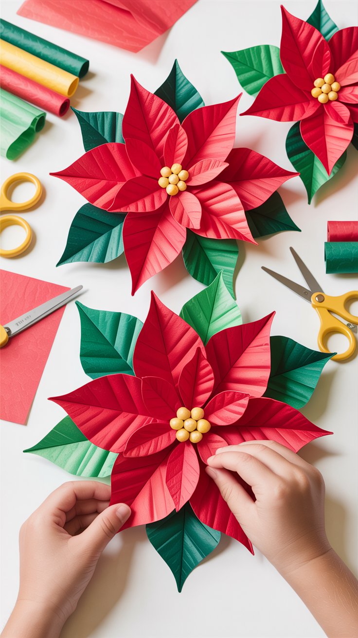 image of diy poinsetta