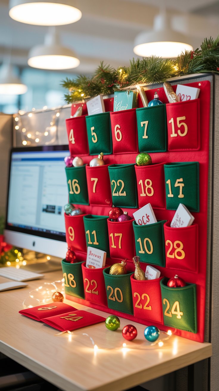 christmas advent calendar for office