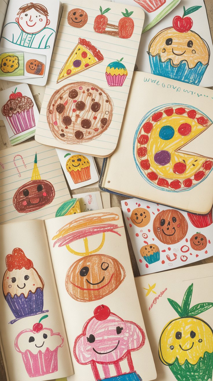 diy recipe book made by kids