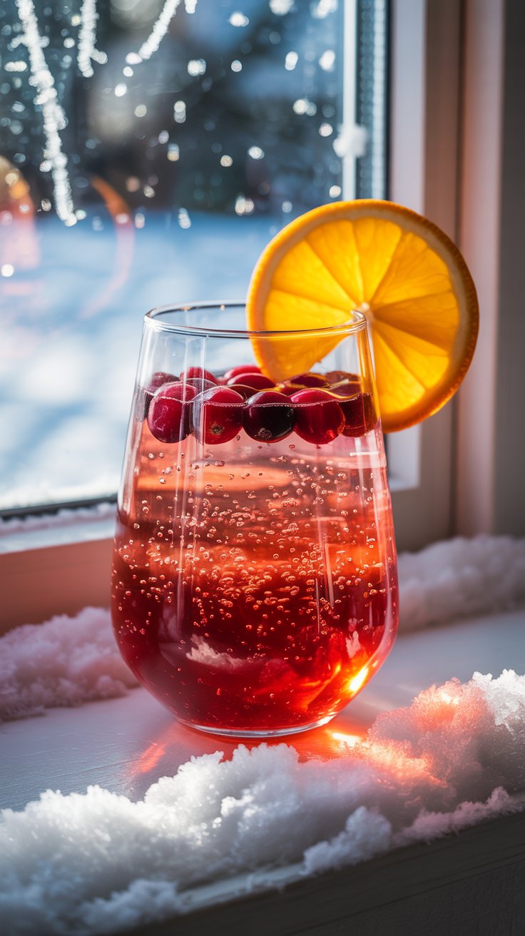 Cranberry Orange Sparkler