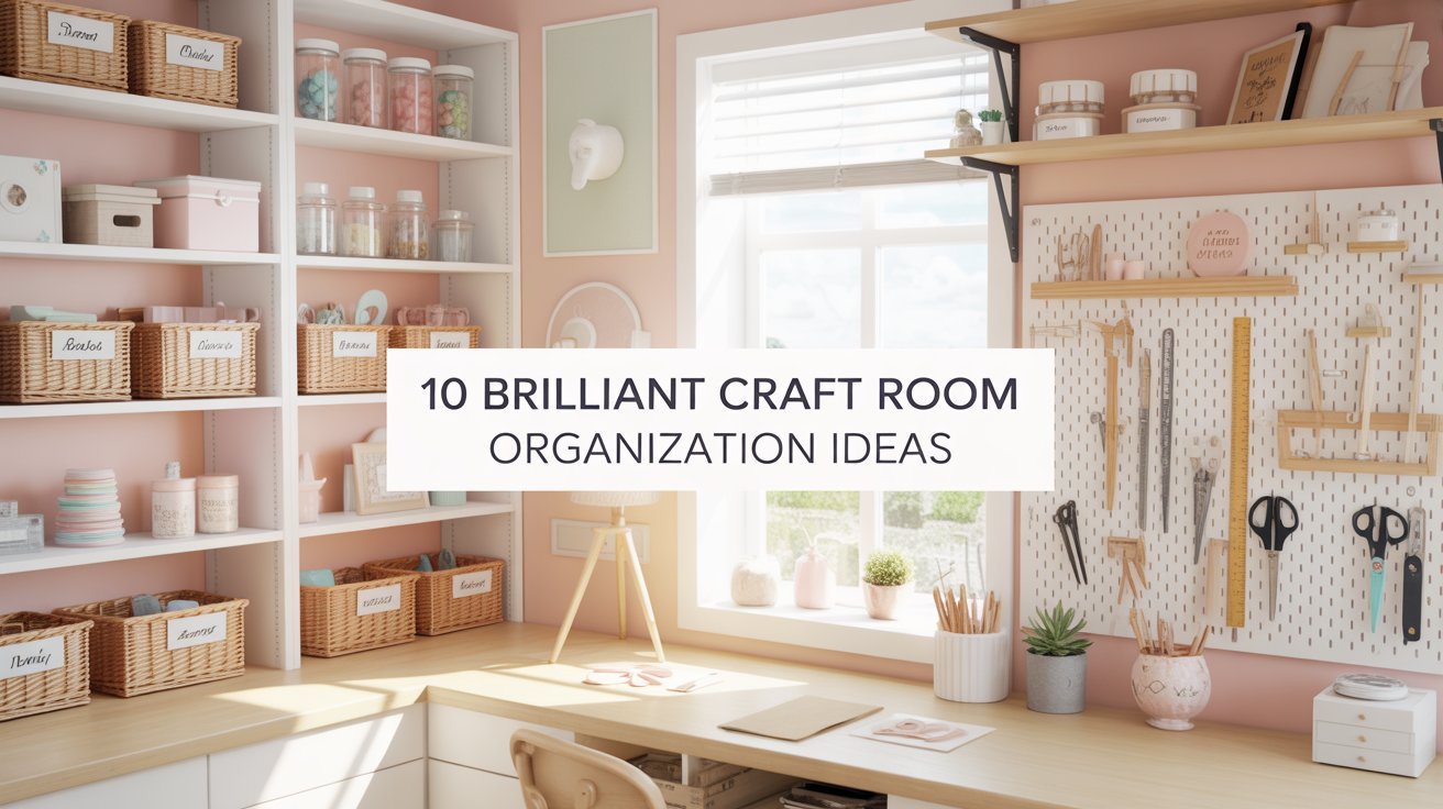 image of craft room storage