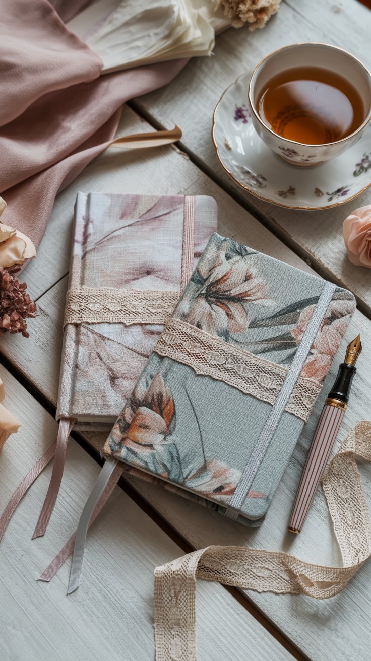 Fabric-Covered Notebooks — Pretty & Practical
