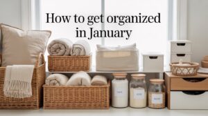 image of home organization items