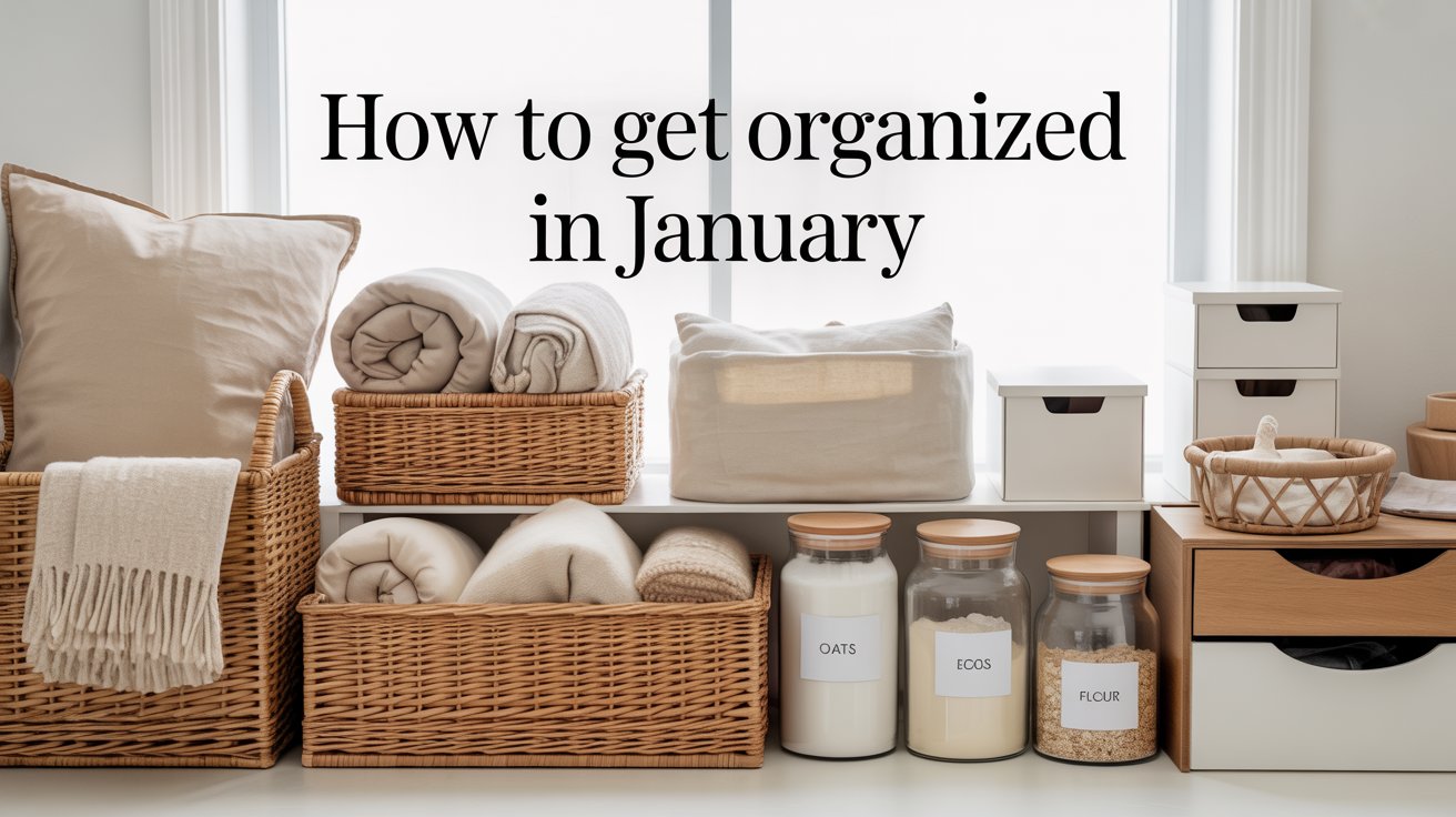 image of home organization items