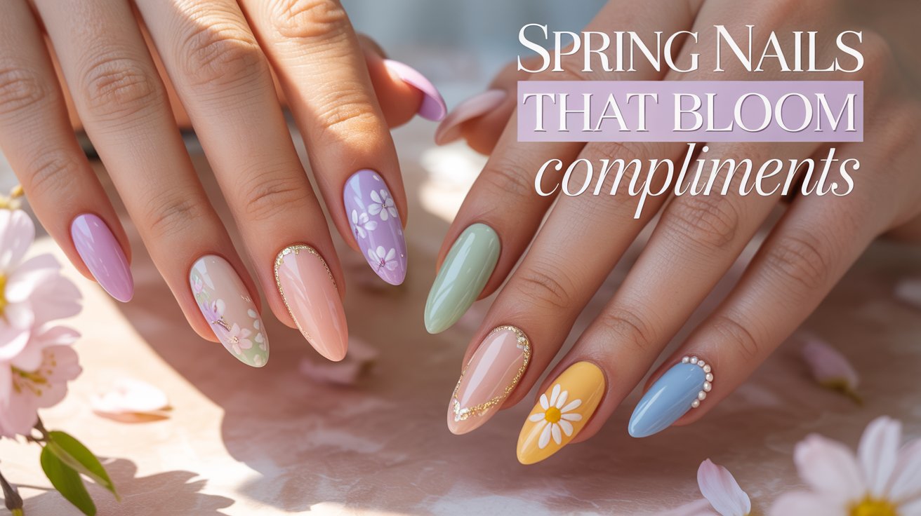 spring nails designs and ideas diy