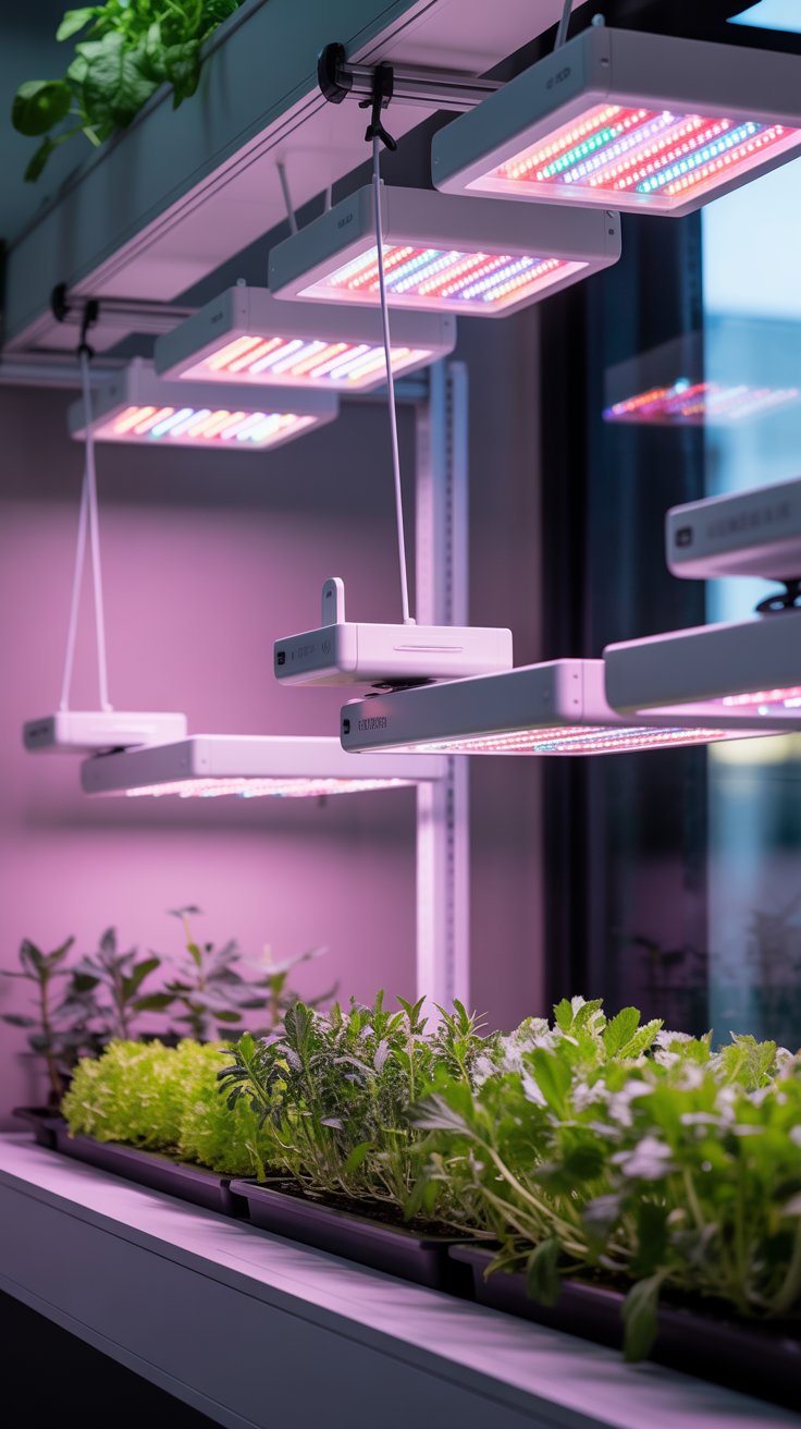automated plant lighting