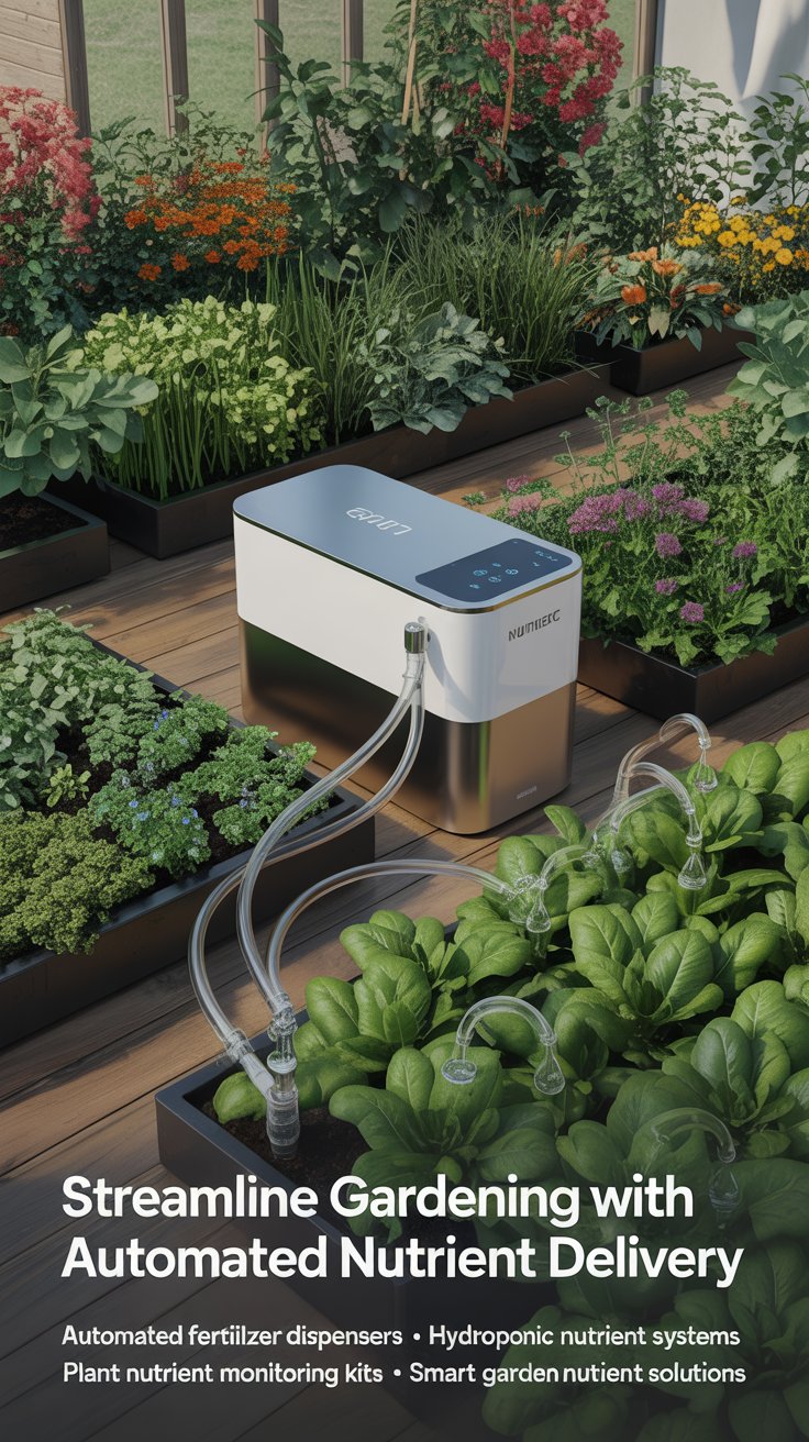 Streamline Gardening with Automated Nutrient Delivery