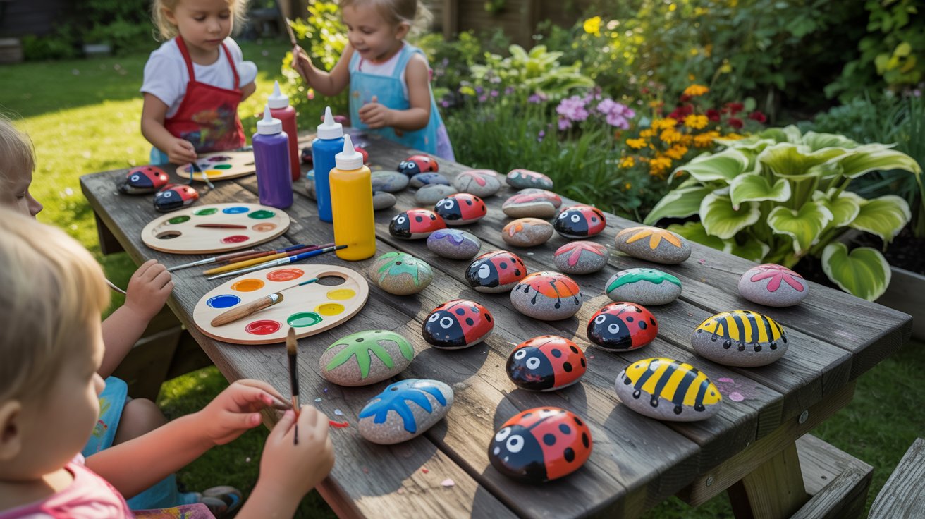 diy kids painting rocks