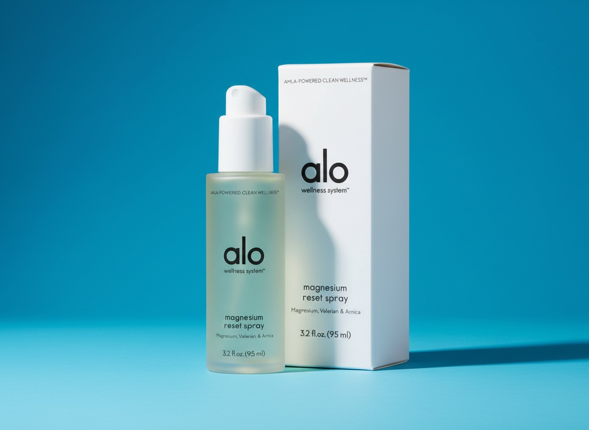 ALO Magnesium Oil Spray | Sleep & Relaxation + Muscle Recovery | Fast-Absorbing Magnesium with Valerian Root, Arnica & Essential Oils | Non-Sticky Body & Pillow Mist | 3.2 oz limited-time deal deal image 1