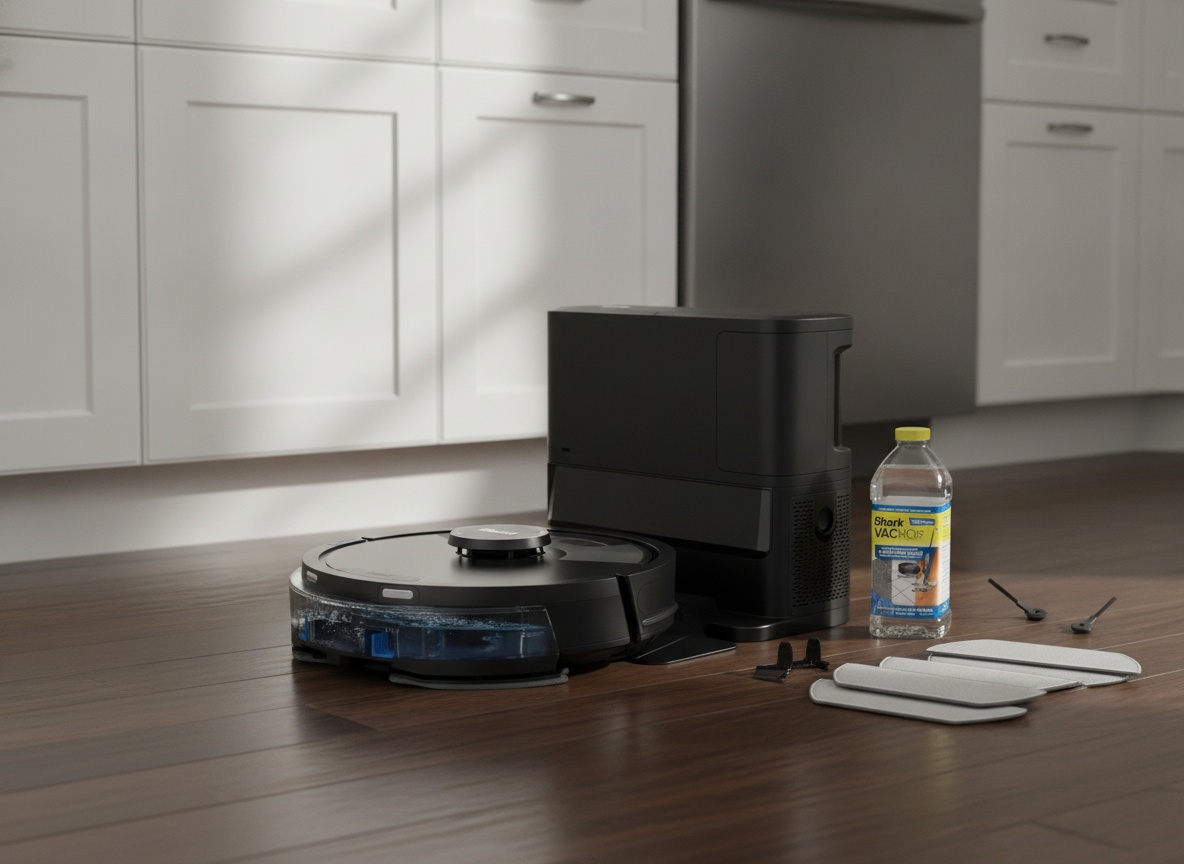 Shark Matrix Plus Robot Vacuum and Mop,UR2650WS | Sonic Mopping, Matrix Clean, CleanEdge, HEPA 30-Day Self-Empty Base, 360° LiDAR Mapping, Self-Cleaning Brushroll, Wi-Fi limited-time deal deal image 2
