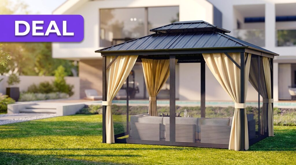 Deal Alert: KYBOLT 10×14 Ft Hardtop Gazebos with Heavy Duty Double… (2026)