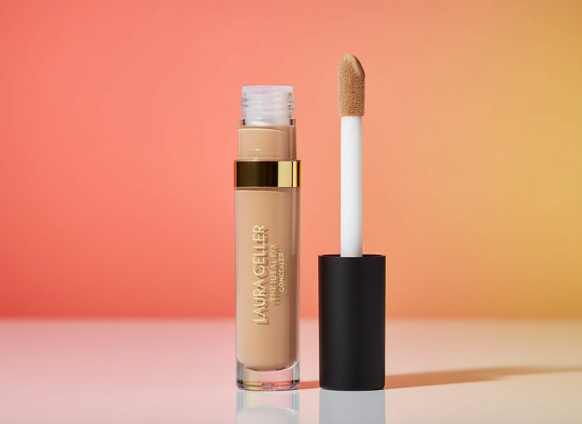 LAURA GELLER NEW YORK Ideal Fix Under Eye Concealer for Mature Skin – 03 Light - Full Coverage, Anti-Aging, Color Correc