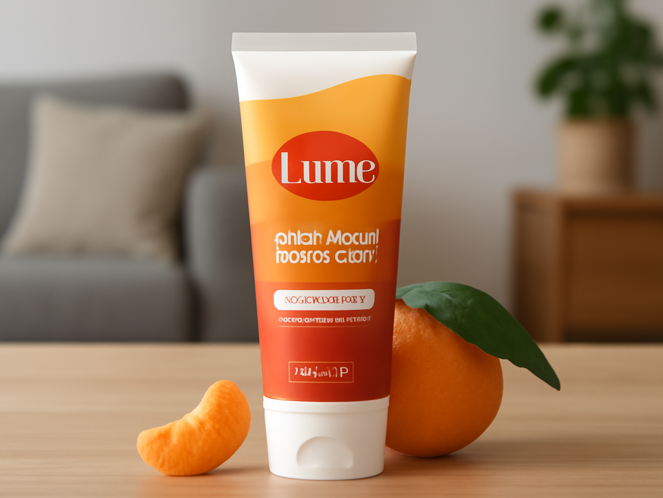 Lume Whole Body Deodorant - Cream Tube - 3 oz (Clean Tangerine) | 72-Hour Odor Control, Aluminum & Baking Soda Free, Skin-Safe, Whole-Body Deodorant for Women Back to School sale deal image 2