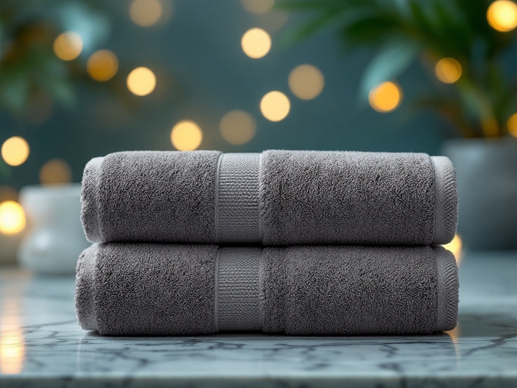 One Thousand Reasons Luxury Bath Towel Set Review — close-up detail shot