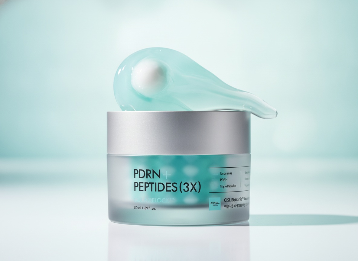 PDRN + Triple Peptide Recovery Cream – Korean Moisturizer for Barrier Support & Sensitive Skin, Powered by Capsule Techn
