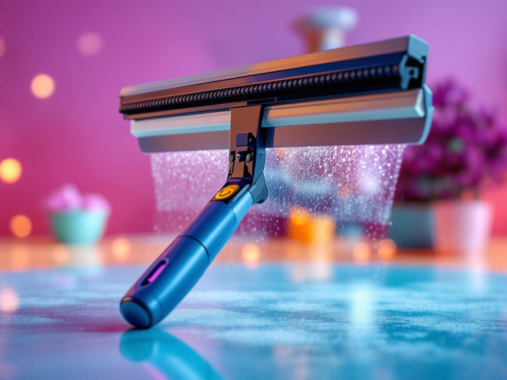 Window Vacuum Review: Is This Squeegee Worth It? — close-up detail shot