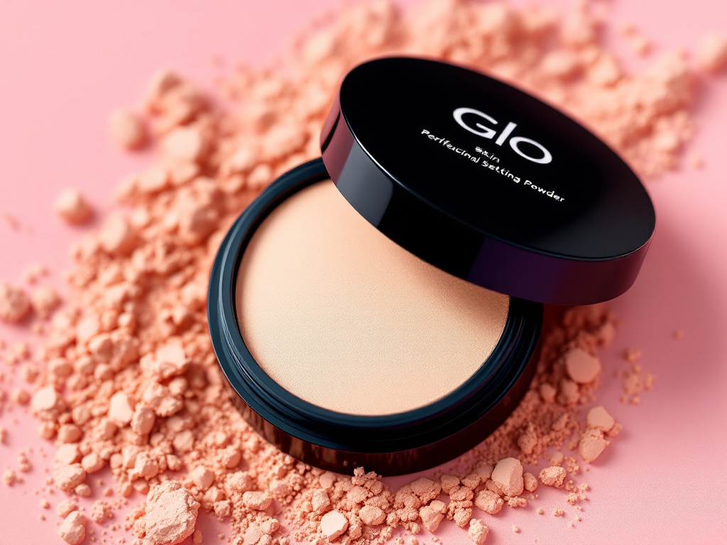 Glo Skin Beauty Perfecting Translucent Mineral Setting Powder: Does It Work? — close-up detail shot