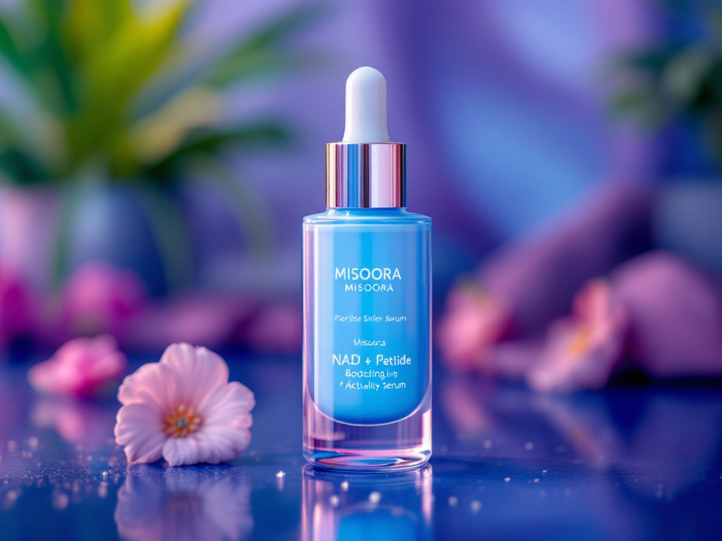 MISOORA NAD + Peptide Boosting Serum: Does It Actually Work? — close-up detail shot