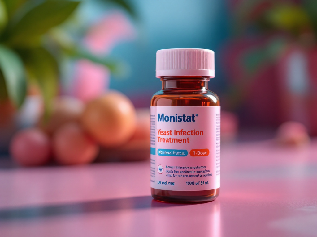 MONISTAT 1-Dose Yeast Infection Treatment Review — close-up detail shot
